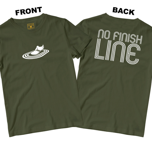 Drifit Shirt: No Finish Line (Front and Back)