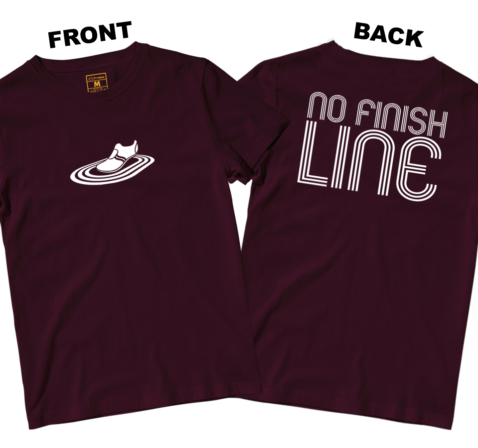 Drifit Shirt: No Finish Line (Front and Back)
