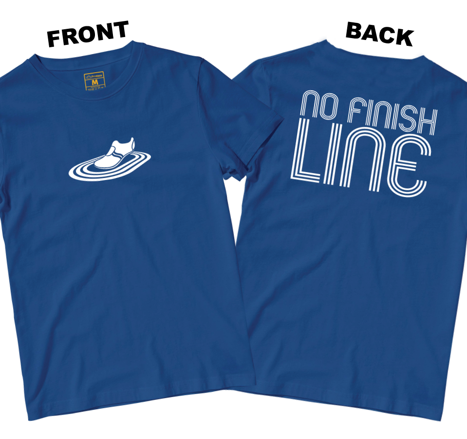 Drifit Shirt: No Finish Line (Front and Back)