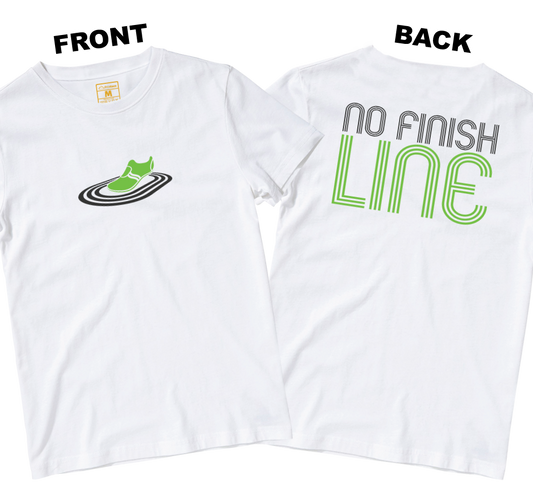 Drifit Shirt: No Finish Line (Front and Back)