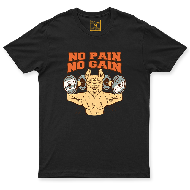 Drifit Shirt: No Pain, No Gain