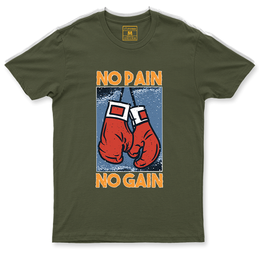 Drifit Shirt: No Pain,No Gain