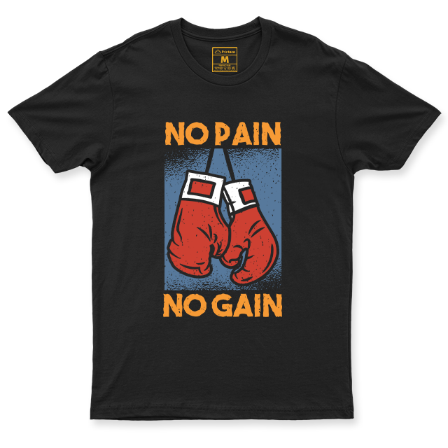 Drifit Shirt: No Pain,No Gain