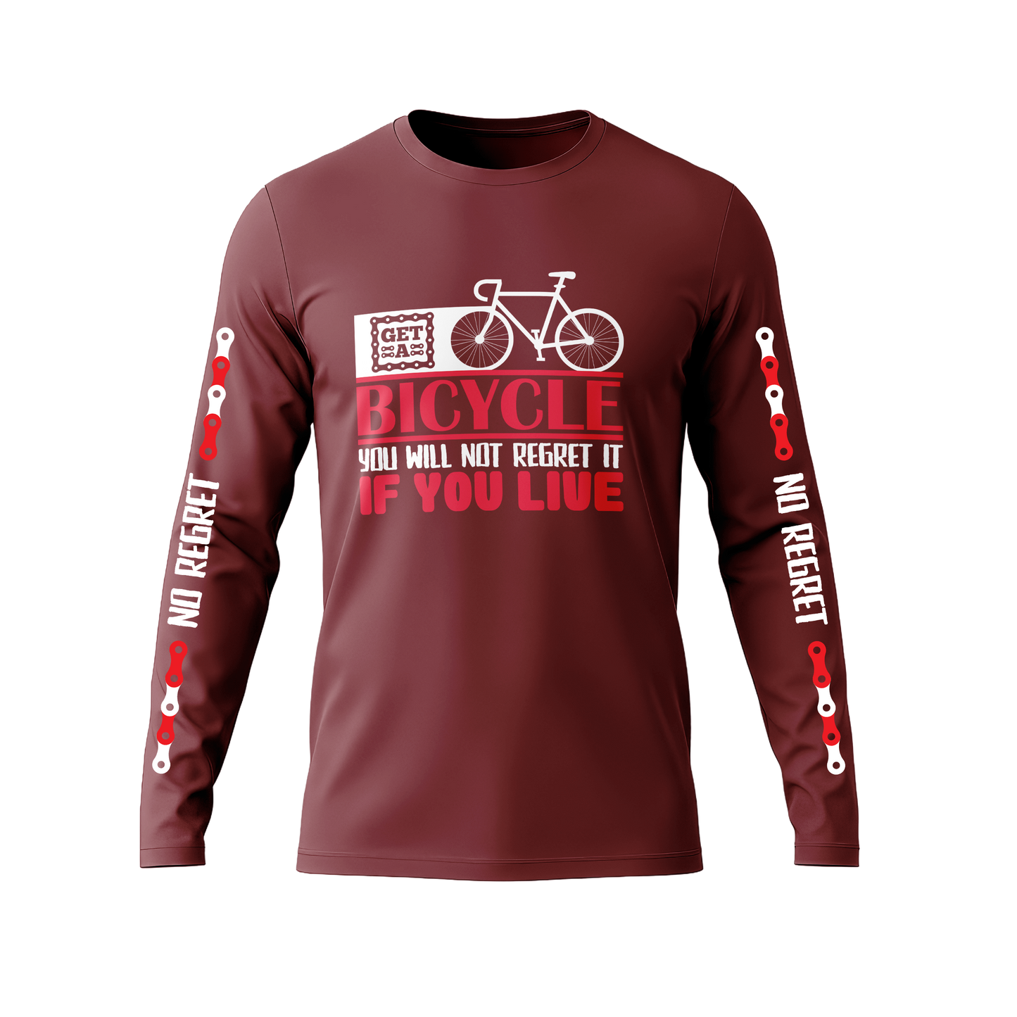 Long Sleeve Drifit Shirt: No Regret