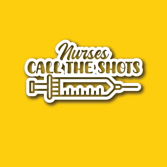 Vehicle Sticker: Nurse Call Shots