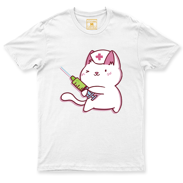 C.Spandex Shirt: Nurse Cat