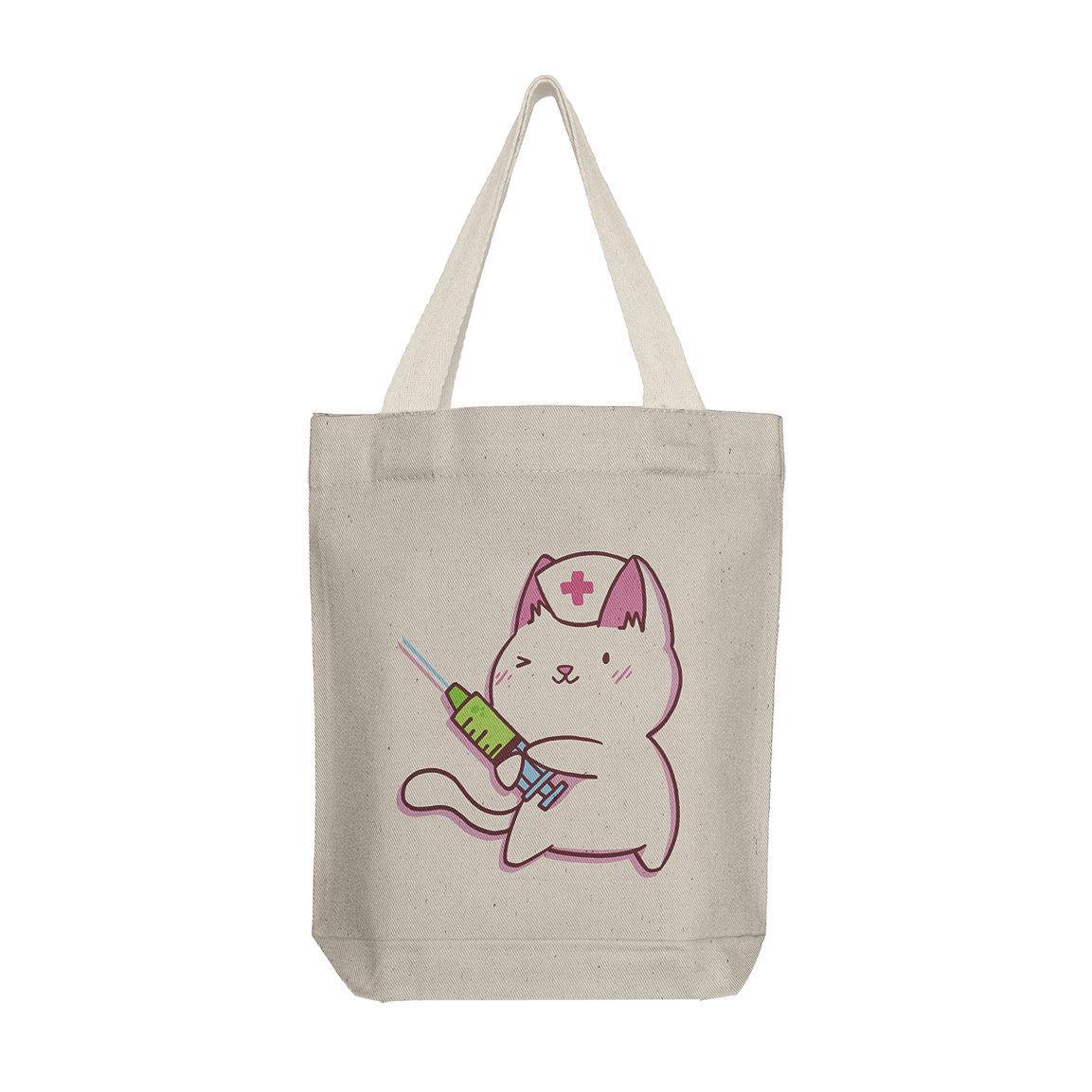 Tote Bag: Nurse Cat