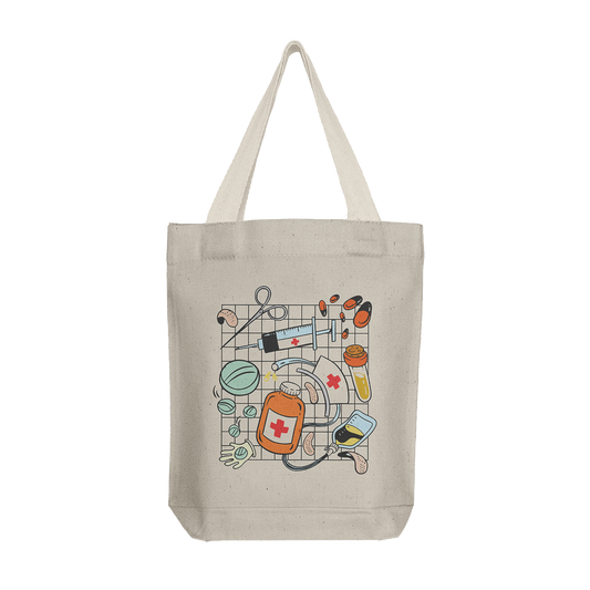 Tote Bag: Nurse Elements