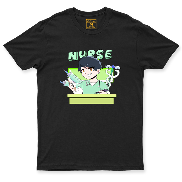 C.Spandex Shirt: Nurse Green Male