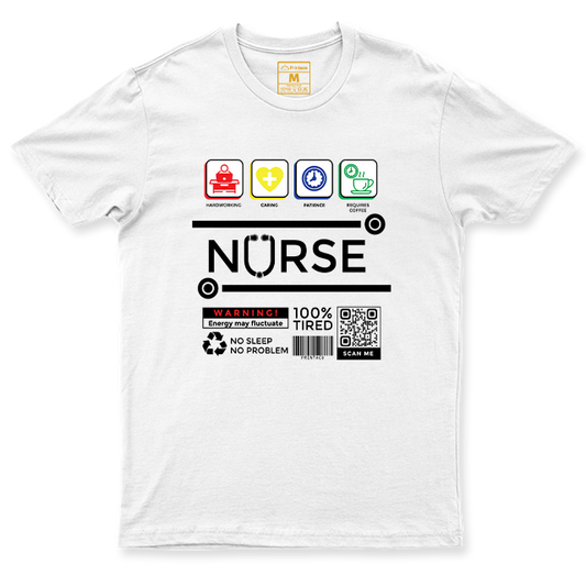 C. Spandex Shirt: Nurse Label