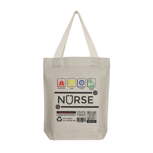 Tote Bag: Nurse Label