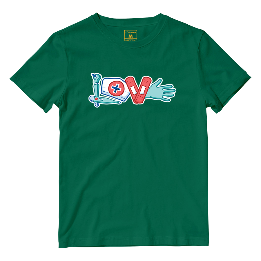 Cotton Shirt: Nurse Love