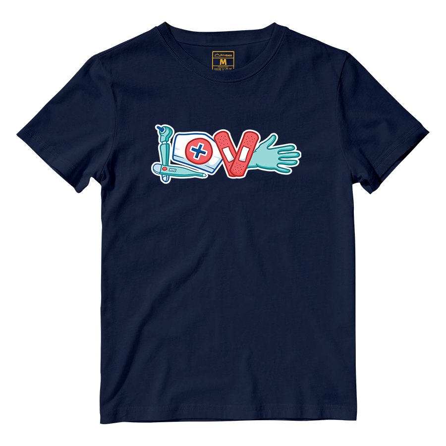 Cotton Shirt: Nurse Love