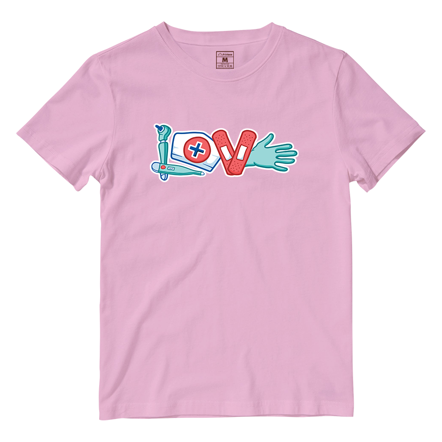 Cotton Shirt: Nurse Love