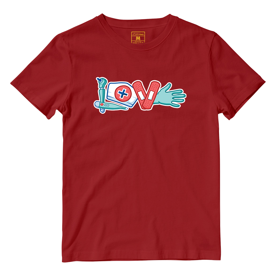 Cotton Shirt: Nurse Love