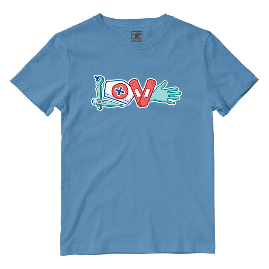 Cotton Shirt: Nurse Love