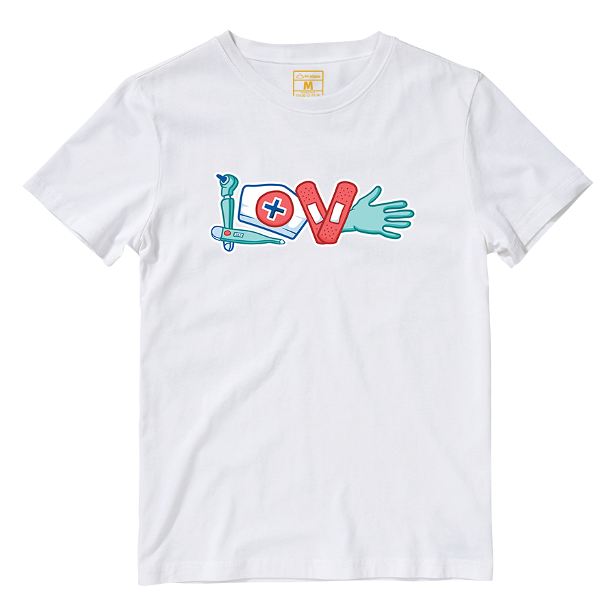 Cotton Shirt: Nurse Love