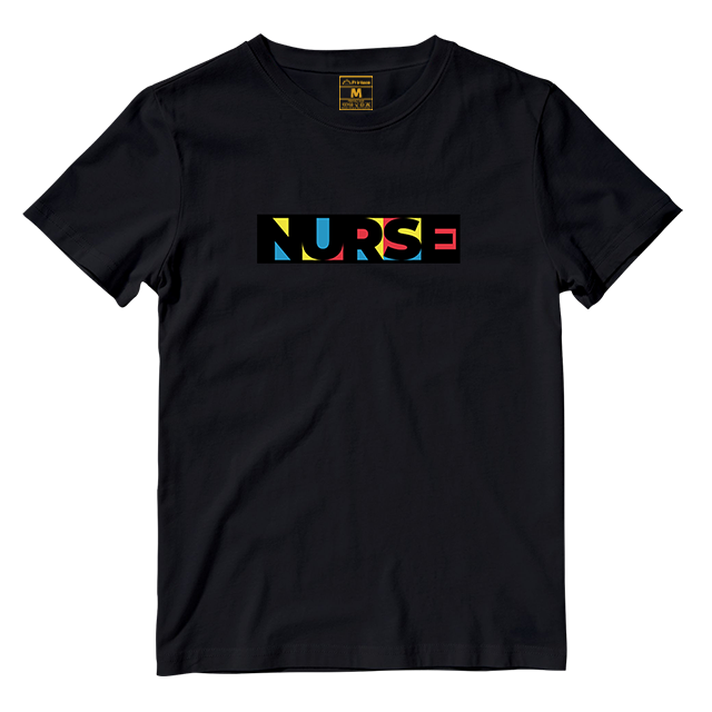 Cotton Shirt: Nurse Retro