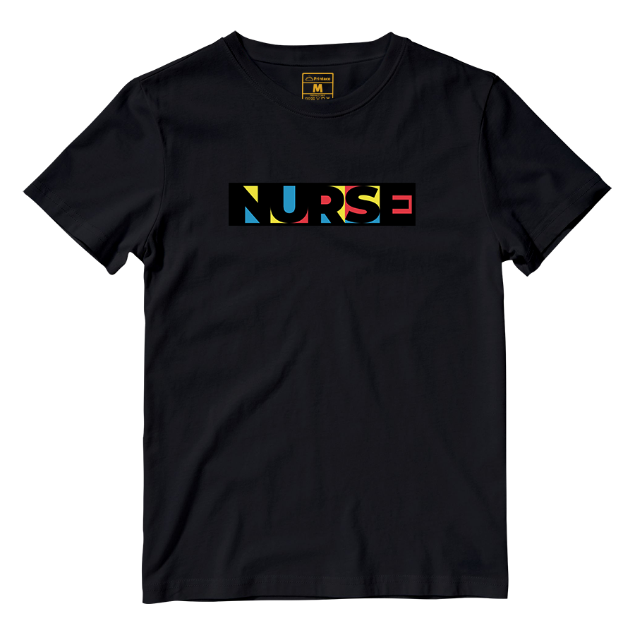 Cotton Shirt: Nurse Retro