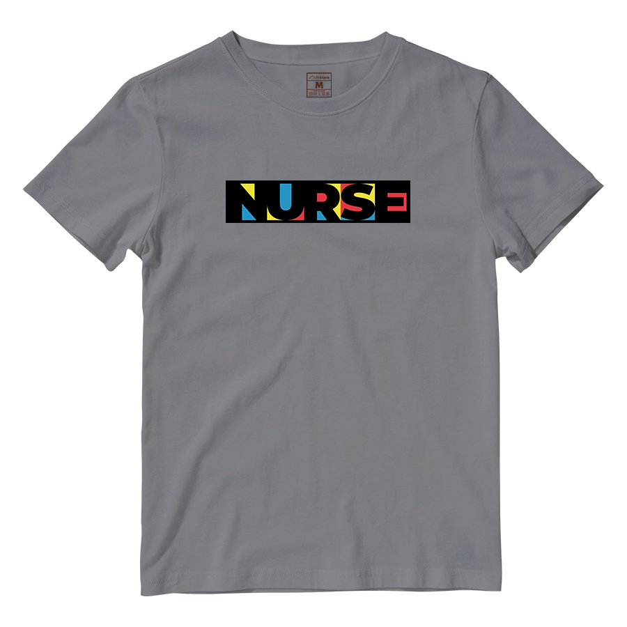 Cotton Shirt: Nurse Retro