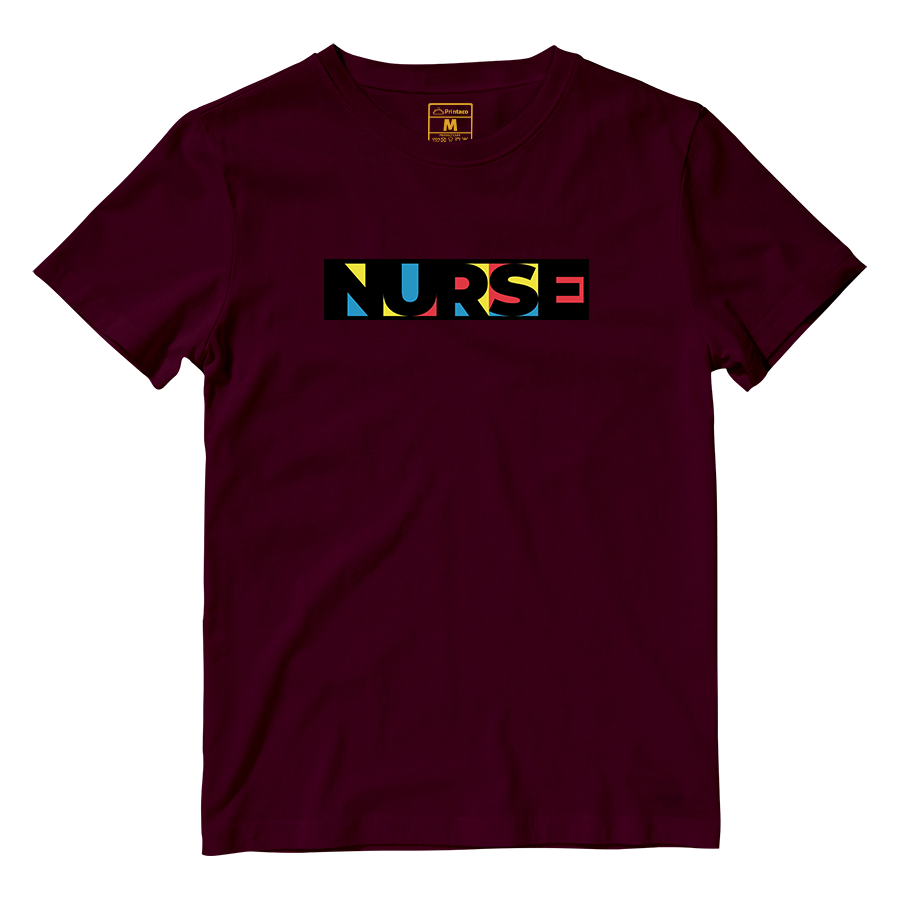 Cotton Shirt: Nurse Retro