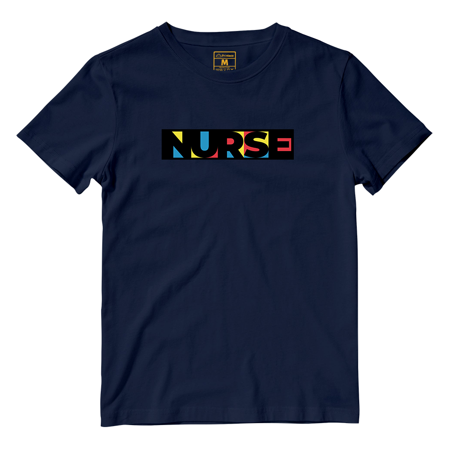 Cotton Shirt: Nurse Retro