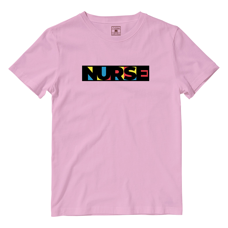 Cotton Shirt: Nurse Retro