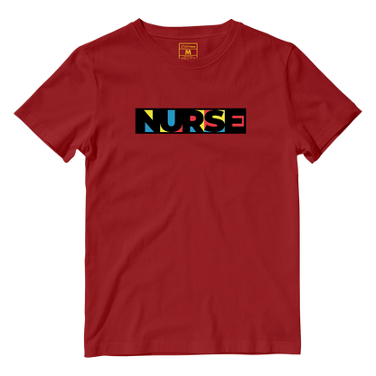 Cotton Shirt: Nurse Retro