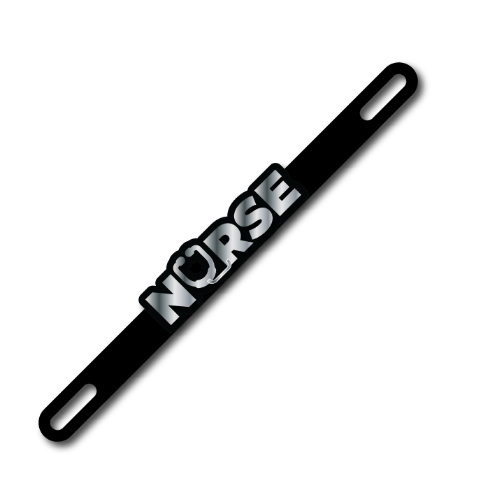 Car Plate Badge: Nurse Version 2