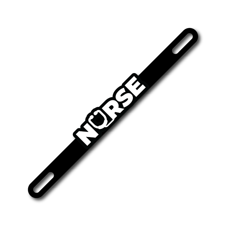 Car Plate Badge: Nurse Version 2