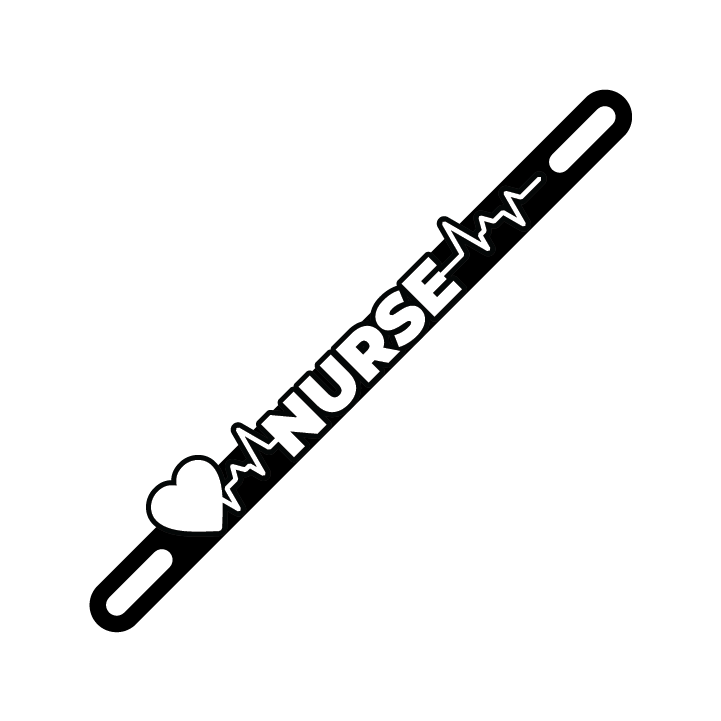 Car Plate Badge: Nurse