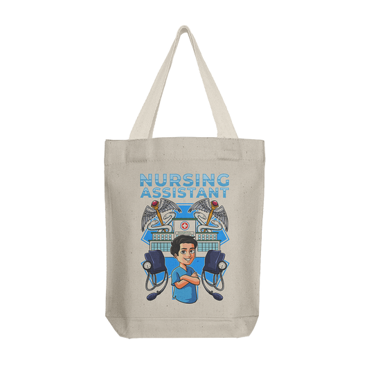 Tote Bag: Nursing Assistant Male