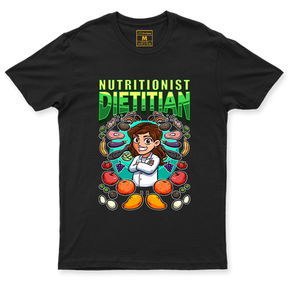 C. Spandex Shirt: Nutritionist Dietitian Female