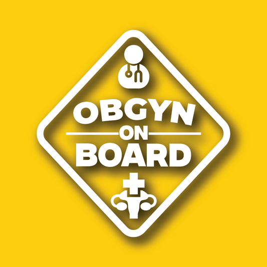 Vehicle Sticker: OBGYN Board