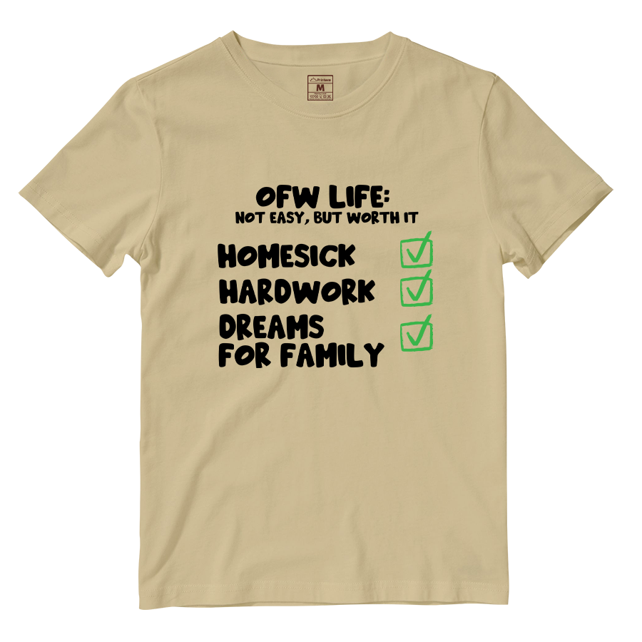 Cotton Shirt: OFW Life
