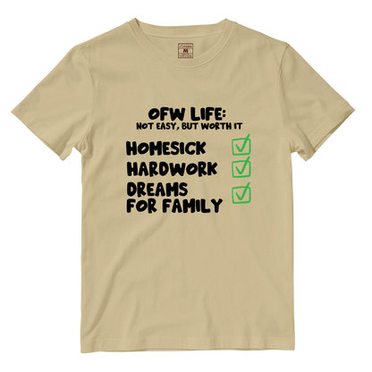 Cotton Shirt: OFW Life