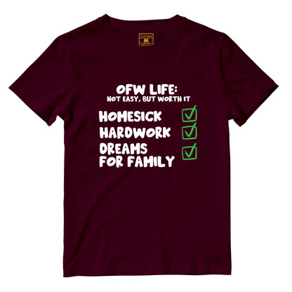 Cotton Shirt: OFW Life