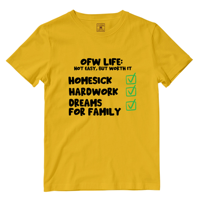 Cotton Shirt: OFW Life