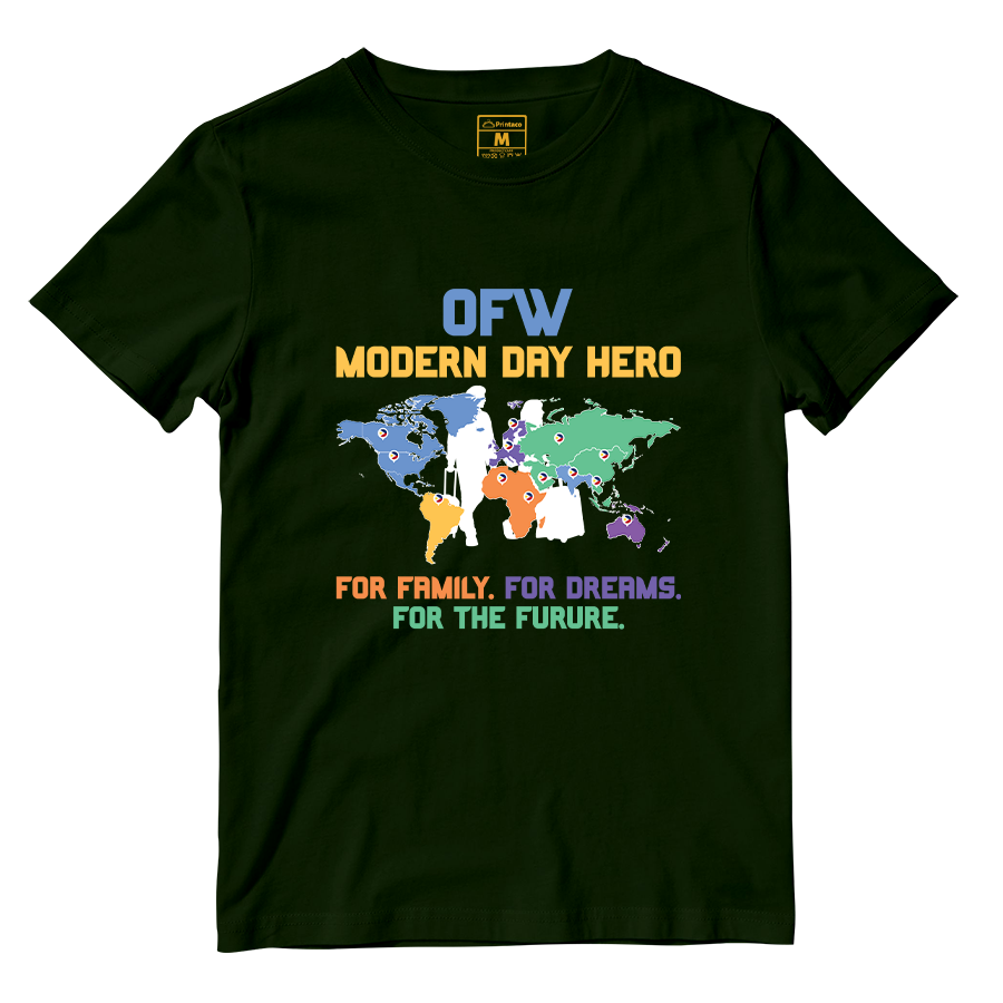 Cotton Shirt: OFW Modern Day Hero