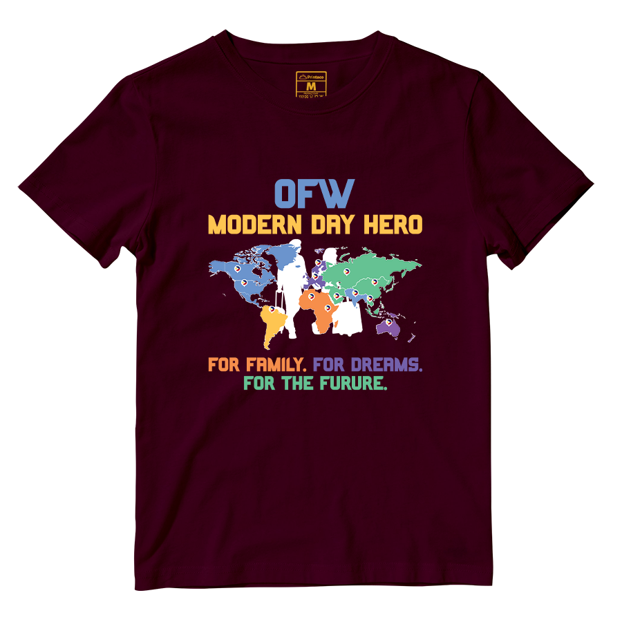 Cotton Shirt: OFW Modern Day Hero