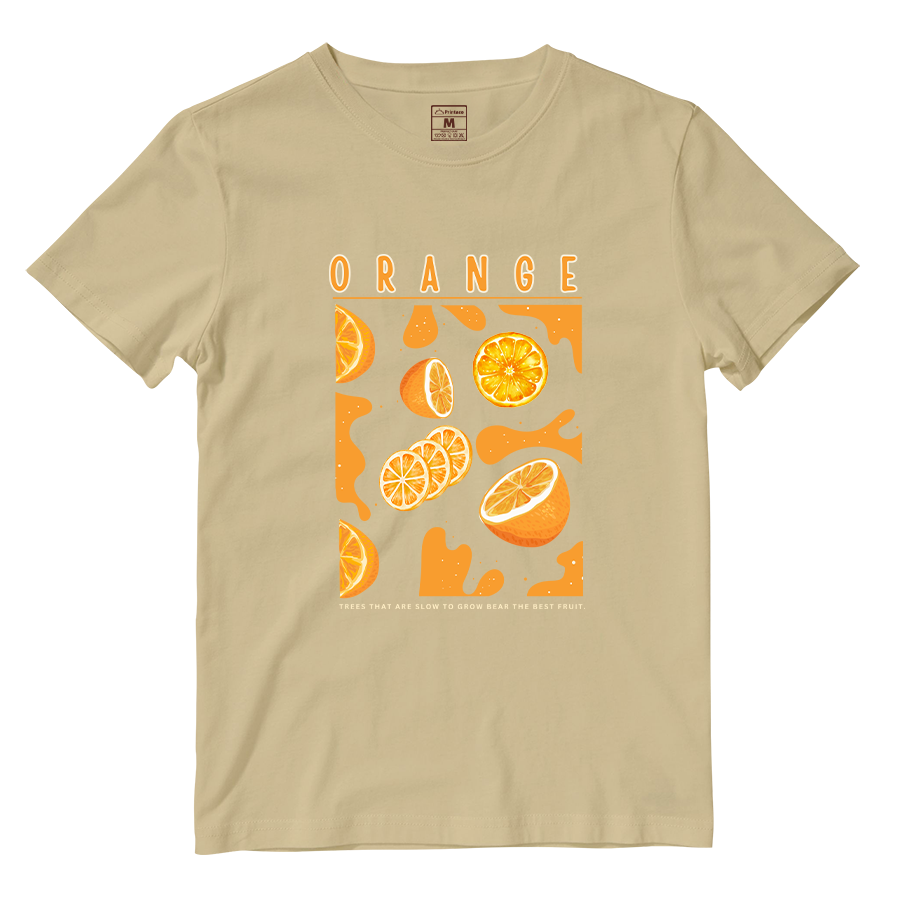 Cotton Shirt: ORANGE