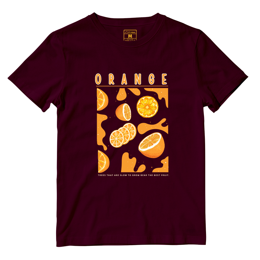 Cotton Shirt: ORANGE
