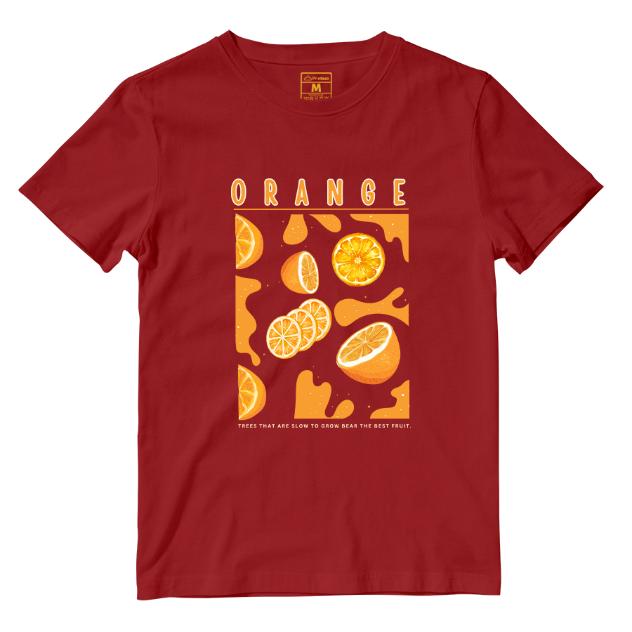 Cotton Shirt: ORANGE