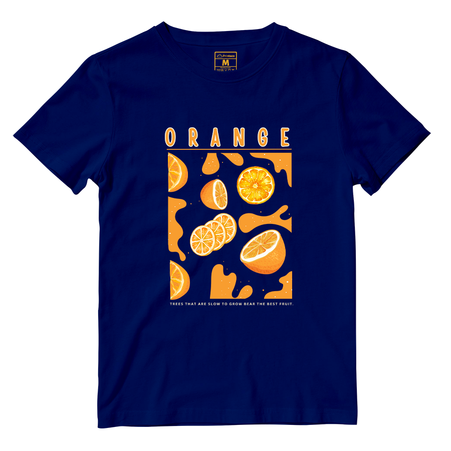 Cotton Shirt: ORANGE