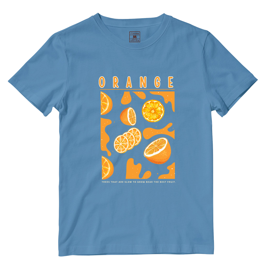 Cotton Shirt: ORANGE