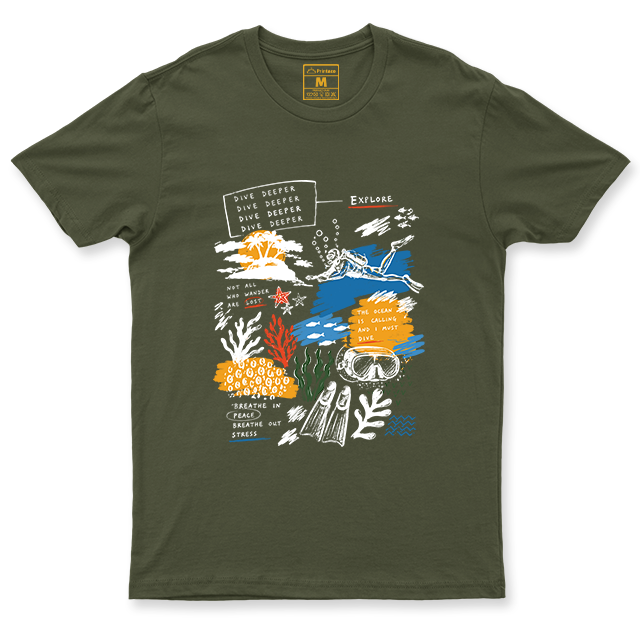 Drifit Shirt: Ocean Calling