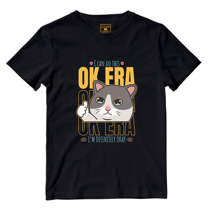 Cotton Shirt: Ok Era Cat