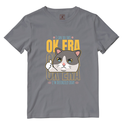 Cotton Shirt: Ok Era Cat