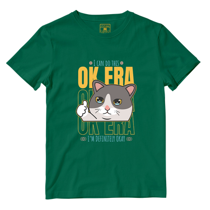 Cotton Shirt: Ok Era Cat