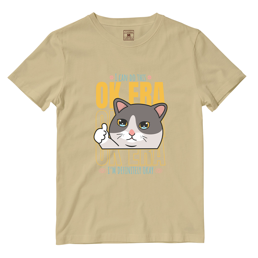 Cotton Shirt: Ok Era Cat